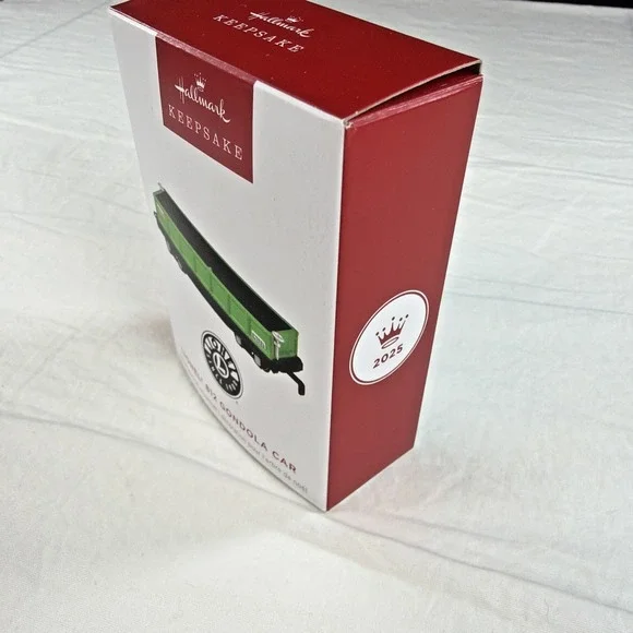 Hallmark Keepsake 2025 Lionel 812 Gondola Car * Metal, Wheels Turn * New in Box - Picture 3 of 6
